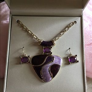 Kim Rogers Jewelry - Necklace with matching earrings Kim Rogers Jewelry - Necklace with matching earrings